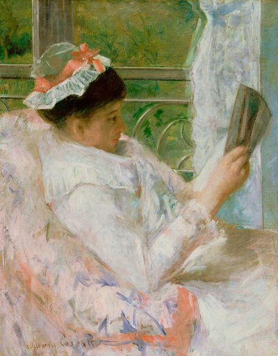 The Reader (Lydia Cassatt) c.1878 by Mary Cassatt